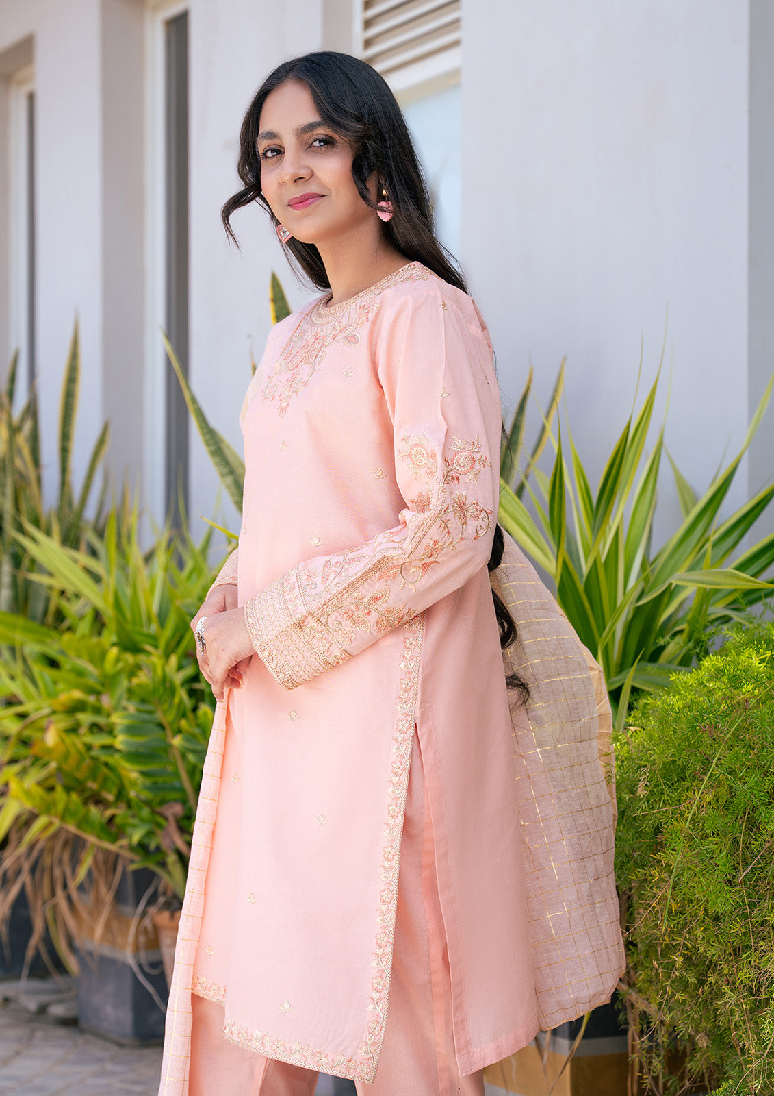3 Piece Suit Lawn Embroidered T-SFC-005