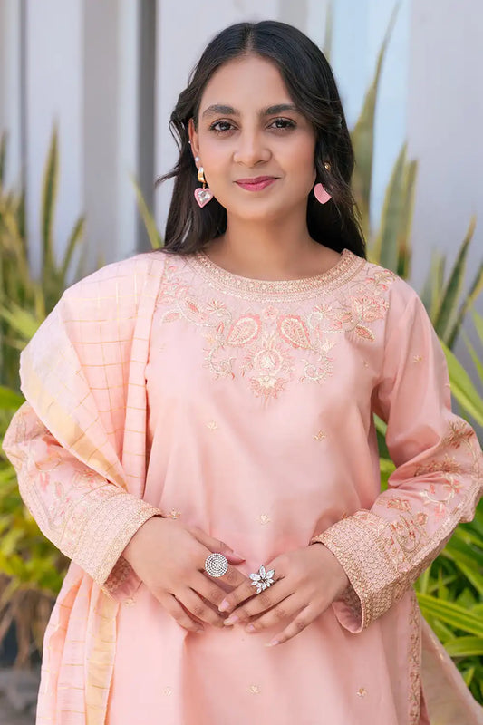 3 Piece Suit Lawn Embroidered T-SFC-005