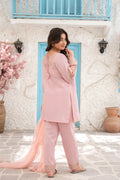 Embroidered Cotton Suit - T-SFC-S26-006