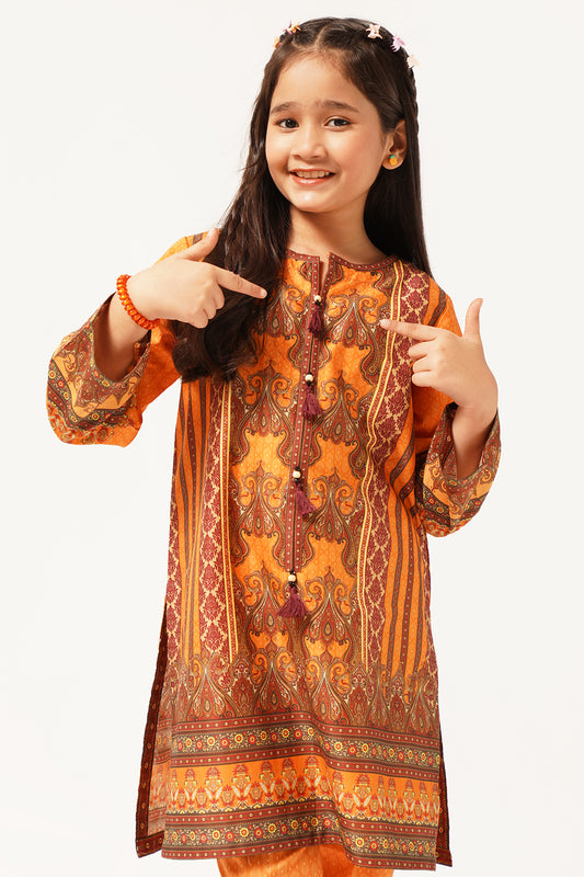 2 Piece Lawn Digital Printed Suit WRTW-080