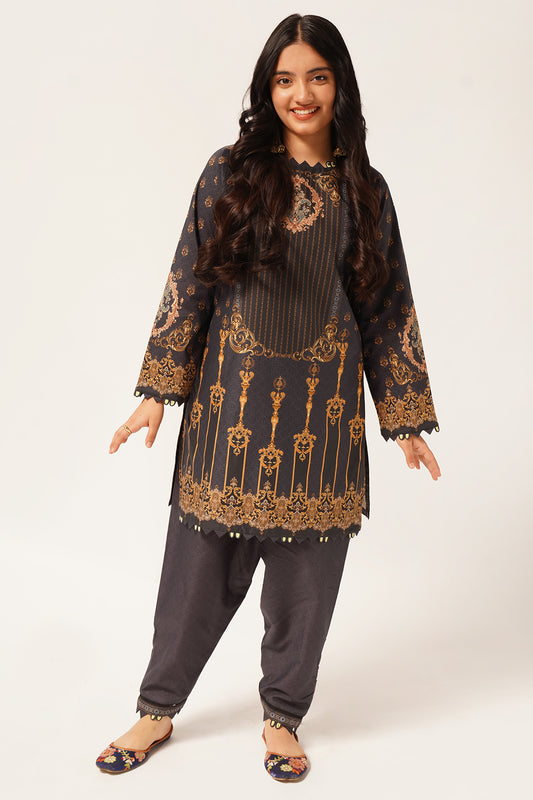 2 Piece Digital Printed Lawn Suit WRTW-085