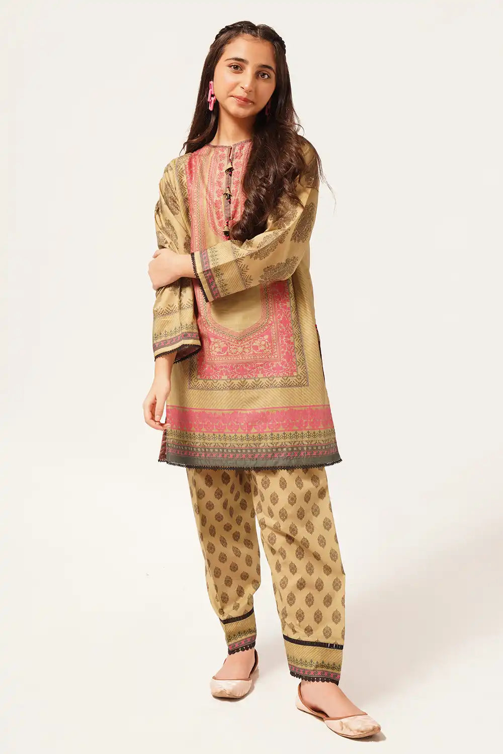 2 Piece Suit Digital Printed Lawn WRTW-089