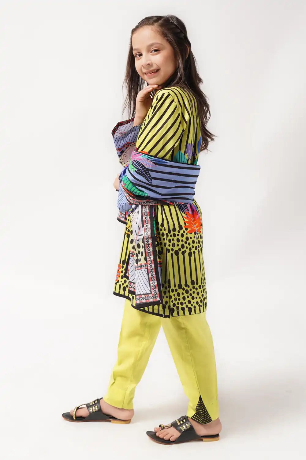 3 Piece Suit Digital Printed Pima Lawn 3PCS-040