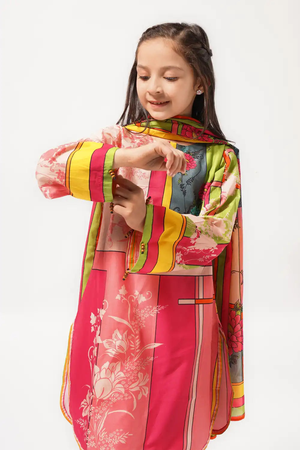 3 Piece Lawn Digital Printed Suit 3PCS-044