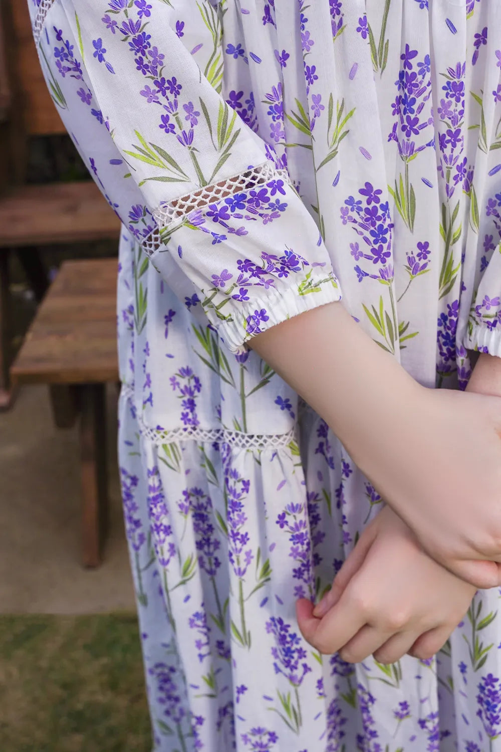 Printed Floral Frock Maxi - T-ALP-MAXI-020