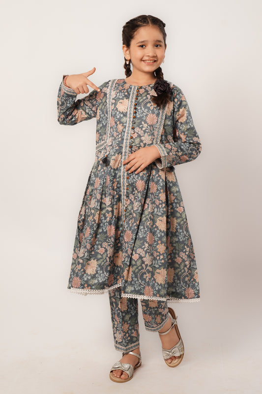 2 Piece Lawn Digital Printed Suit ALPRTW-002