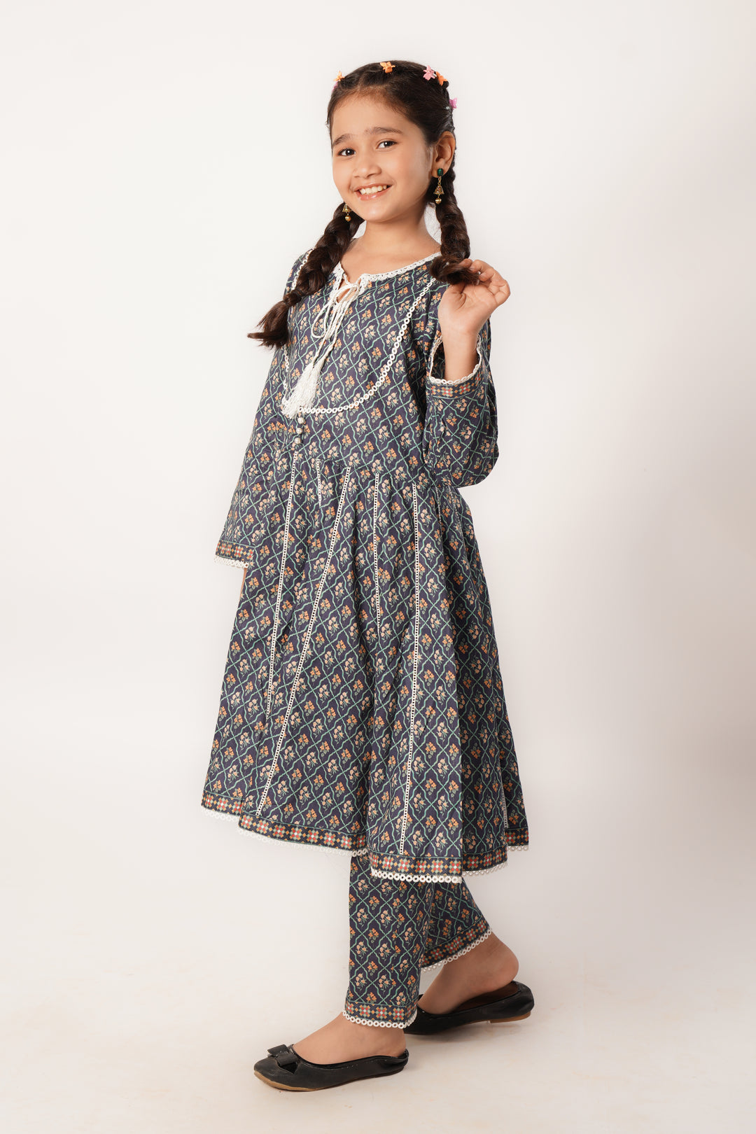 2 Piece Digital Printed Suit Floral Design Pima Lawn ALPRTW-012