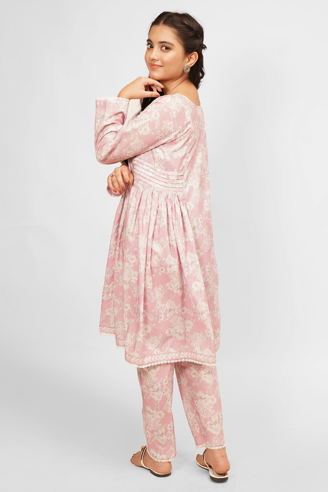 2 Piece Digital Printed Lawn Cotton Suit with Trouser ALPRTW-017