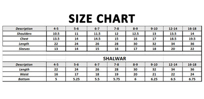 2 Piece Embroidered Suit with Floral Design & Shalwar SFC-200