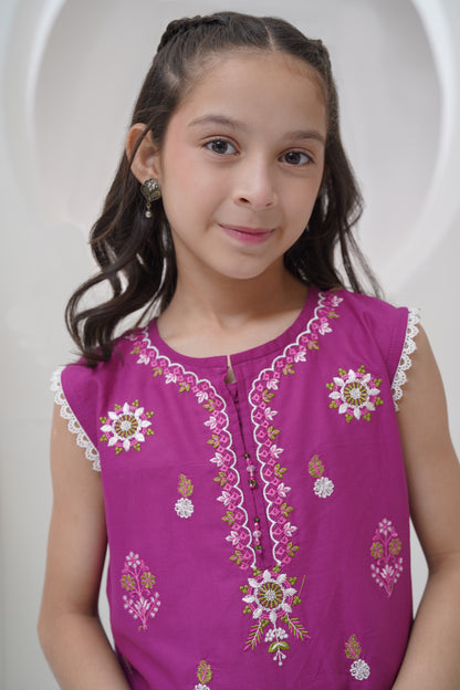 3 Piece Embroidered Suit GS-EMB-002