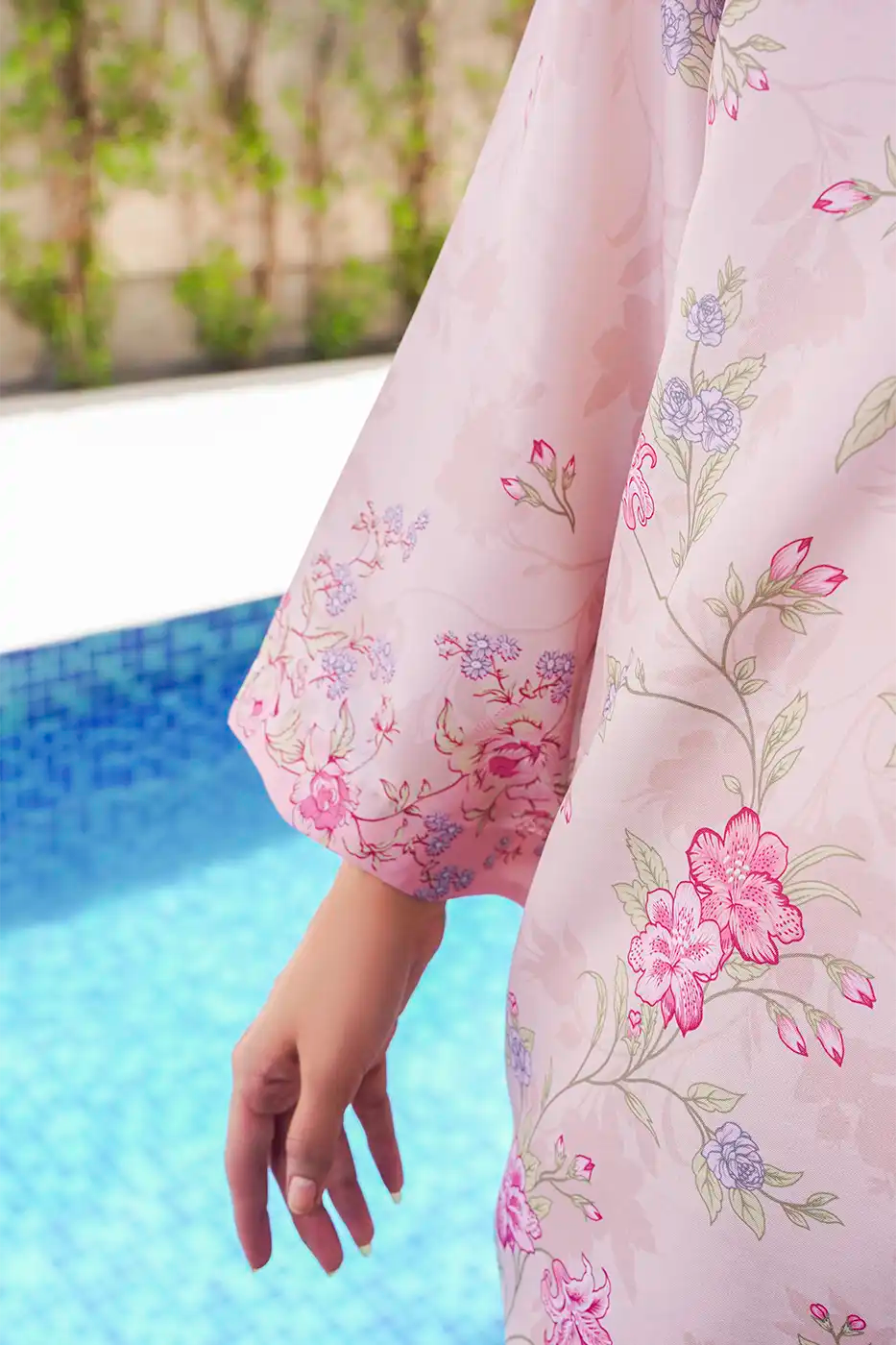 Blush Rose Poly Cambric 3-Piece Suit - F-WP-26-05