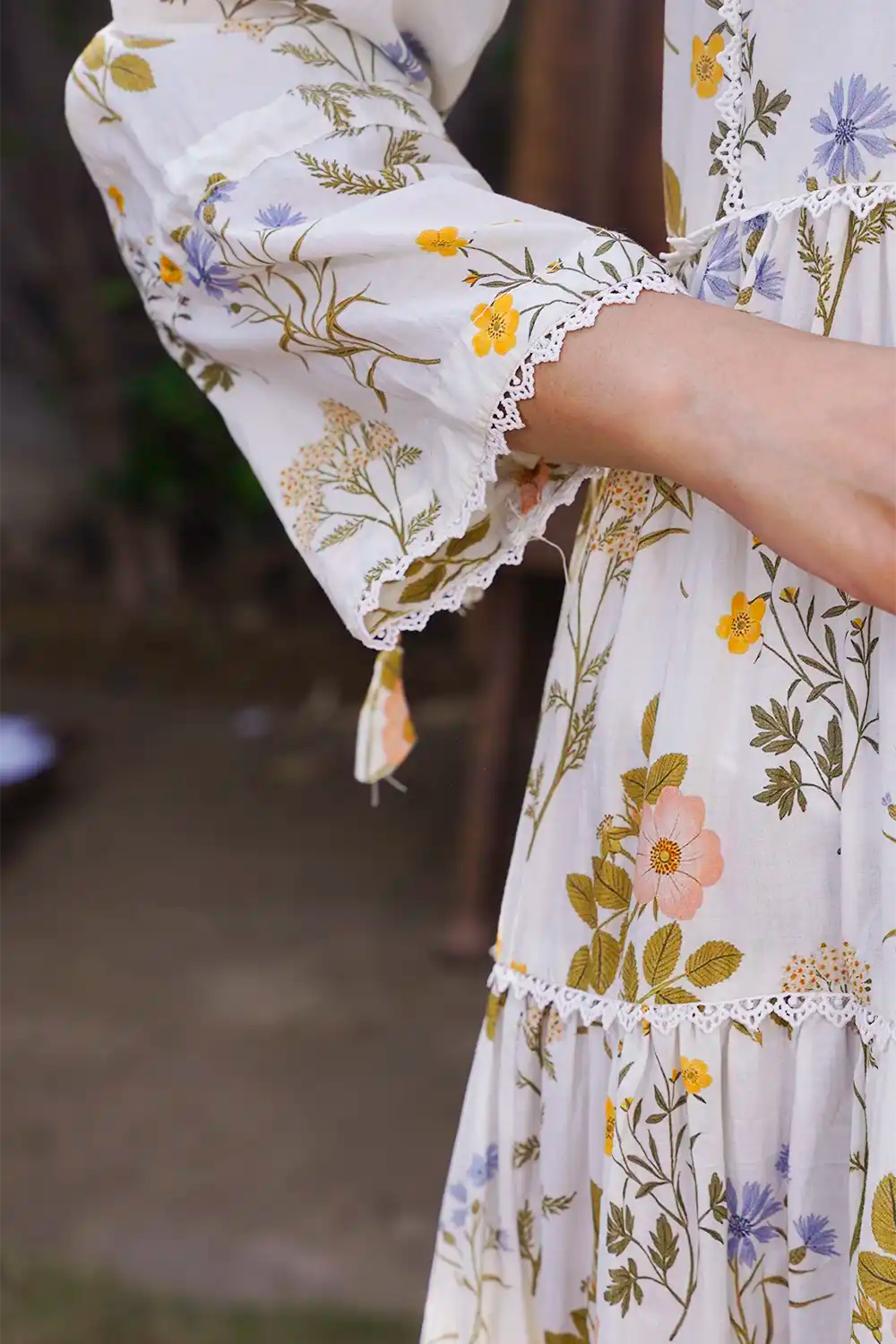 Printed Lawn Frock Maxi - T-ALP-MAXI-019