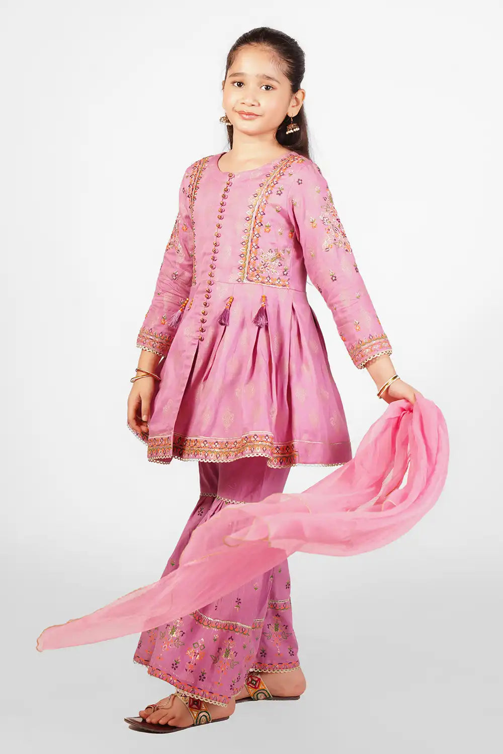 Embroidered Jacquard Suit - Fort-006