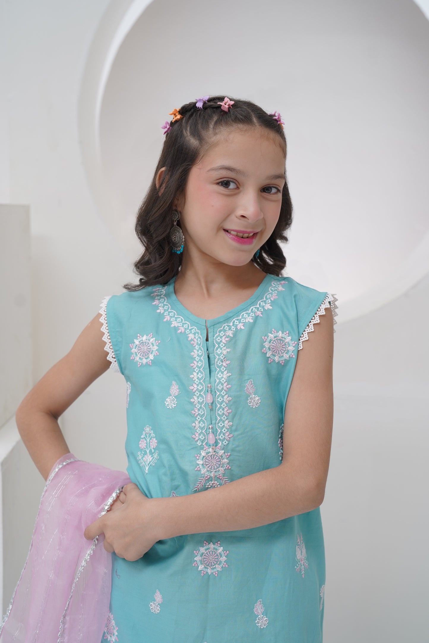 3 Piece Embroidered Suit GS-EMB-002