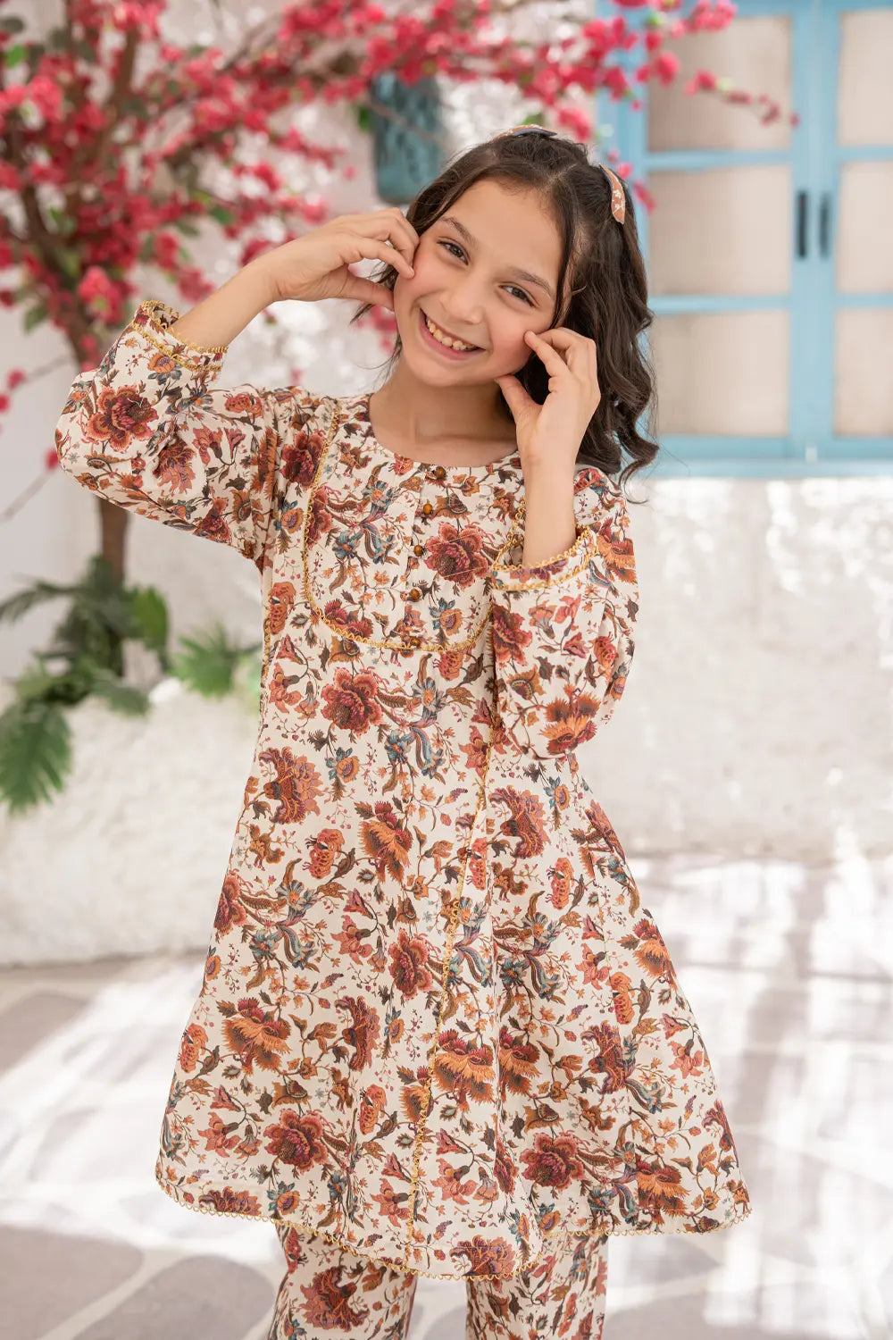 Printed Lawn Co-Ord Set - K-ALP-S26-108