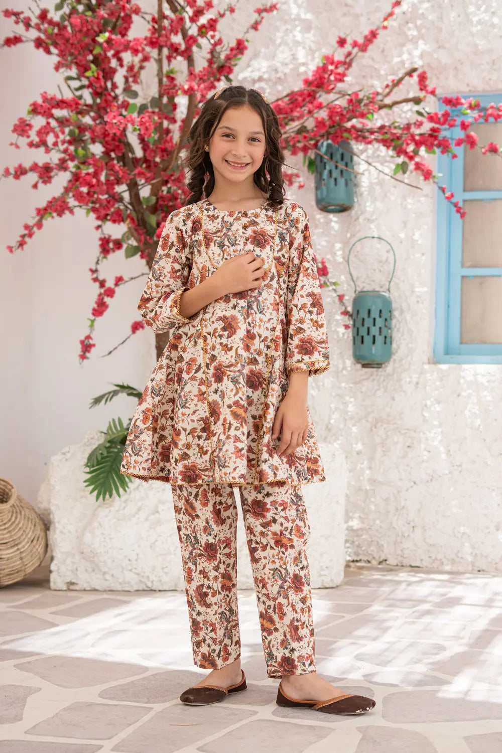 Printed Lawn Co-Ord Set - K-ALP-S26-108