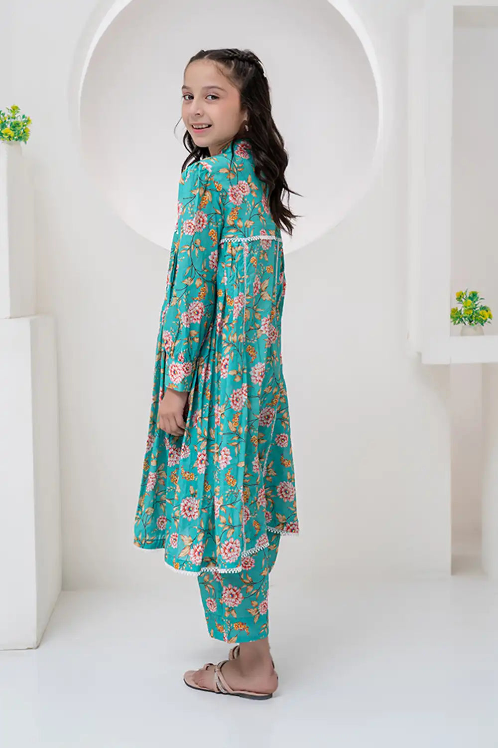 Printed Lawn Co-Ord Set - K-ALPRTW-052