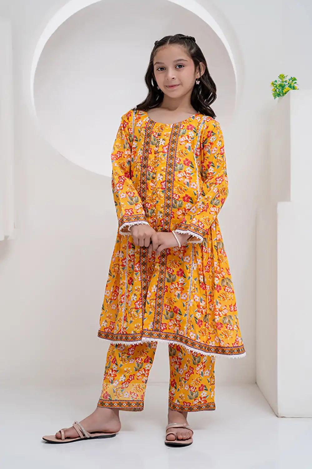 2 Piece Lawn Digital Printed K-ALPRTW-053