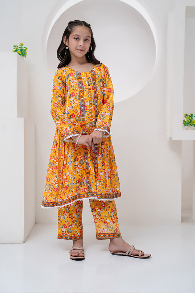 2 Piece Lawn Digital Printed K-ALPRTW-053
