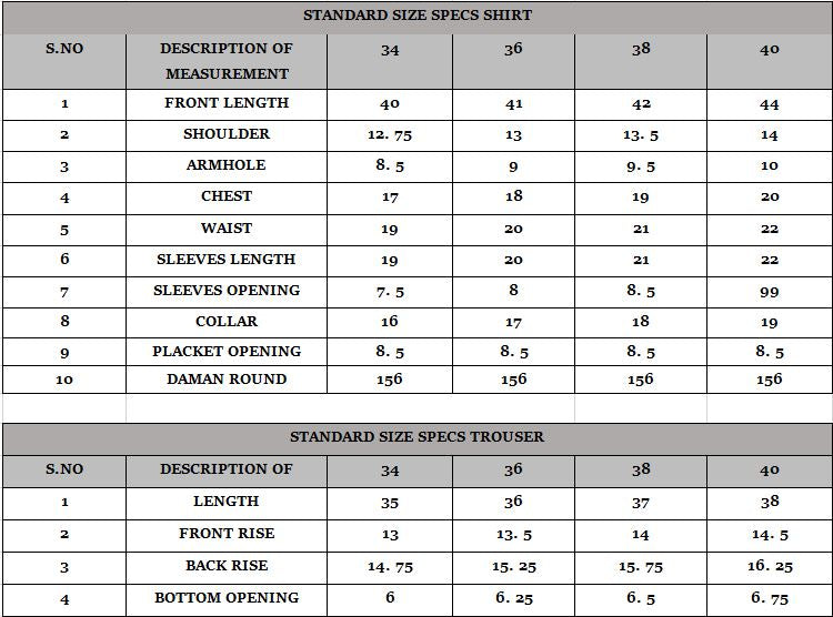 Size Guide