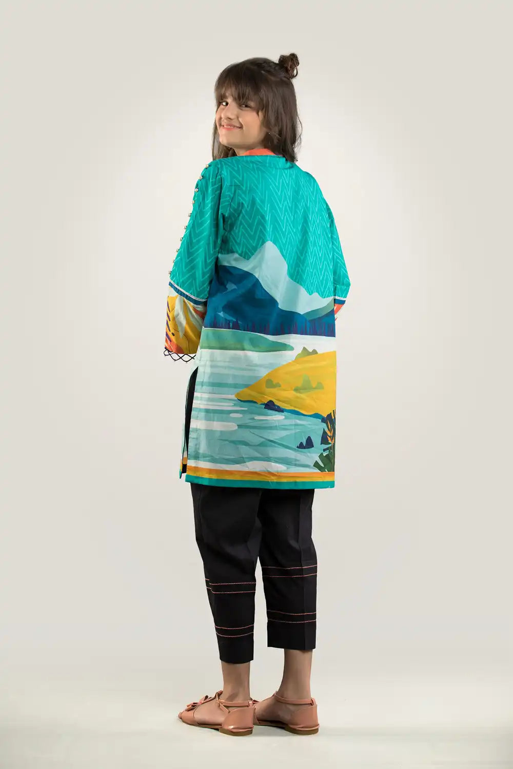 2 Piece Digital Printed Lawn PRKT-041