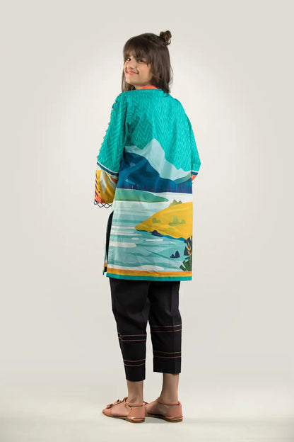 2 Piece Digital Printed Lawn PRKT-041