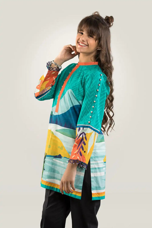 2 Piece Digital Printed Lawn PRKT-041
