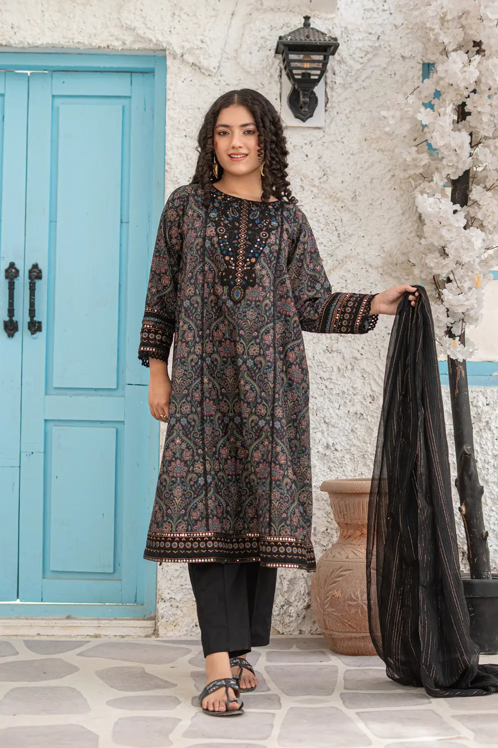 Embroidered Lawn Suit - T-ALP-EMB-020