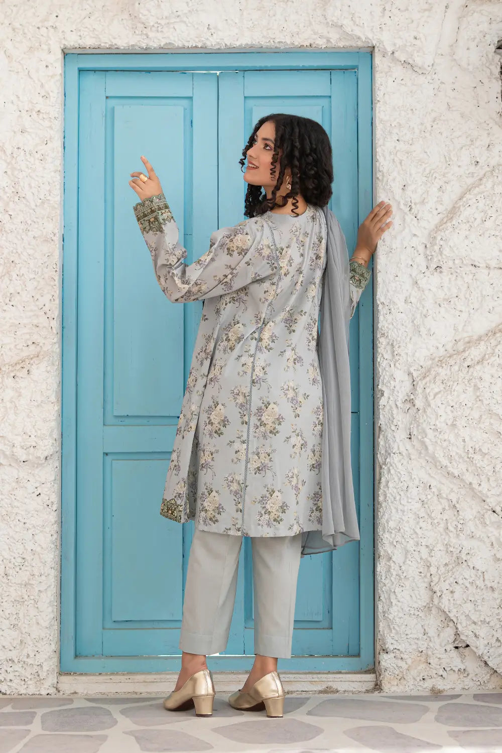 Embroidered Lawn Suit - T-ALP-EMB-024