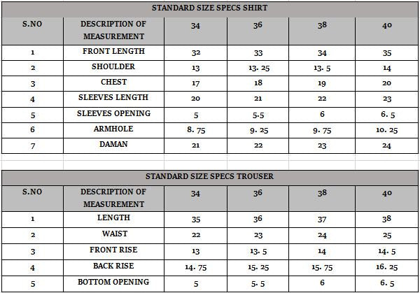 Size Guide
