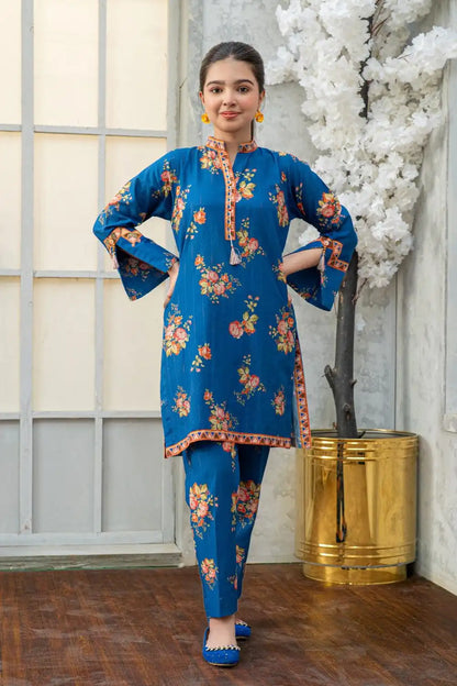 2 Piece Suit Digital Printed Co-ord Set Outfit T-ALPRTW-038