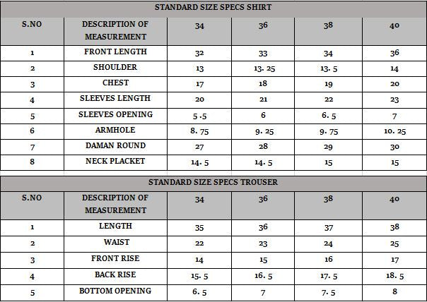 Size Guide