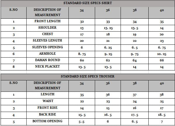 Size Guide