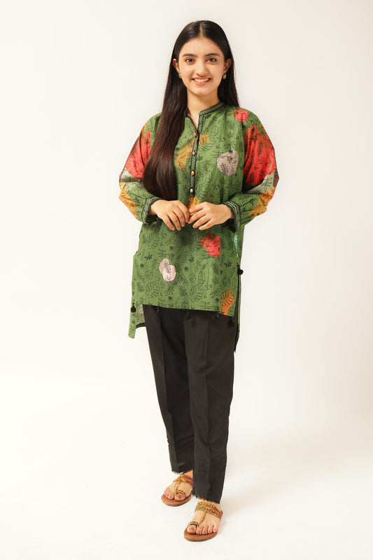 1 Piece Digital Printed Kurti WRTW-001