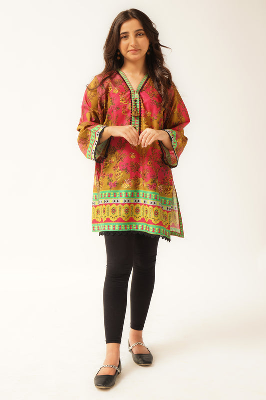 1 Piece Digital Printed Kurti WRTW-008