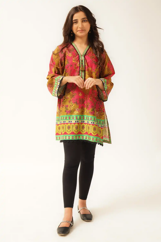 1 Piece Digital Printed Kurti WRTW-008