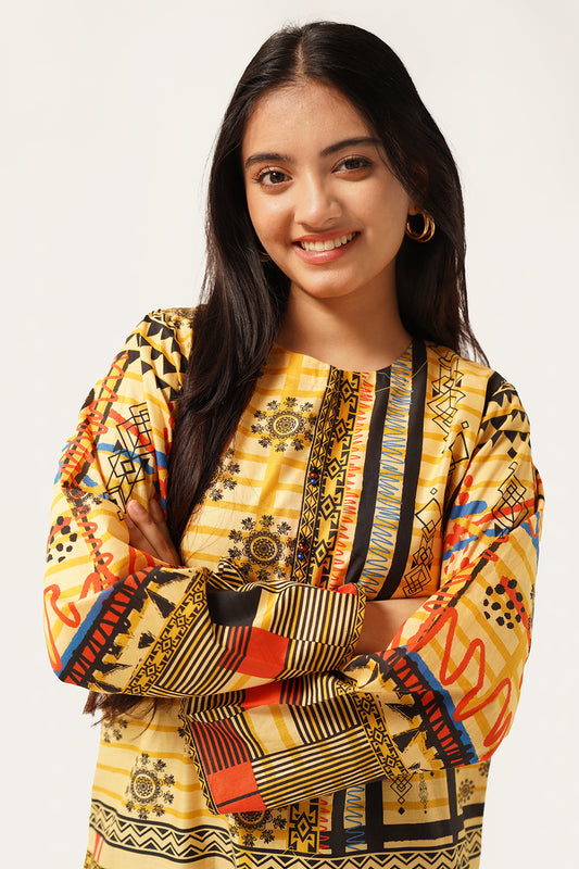 1 Piece Lawn Kurti Digital Print WRTW-010