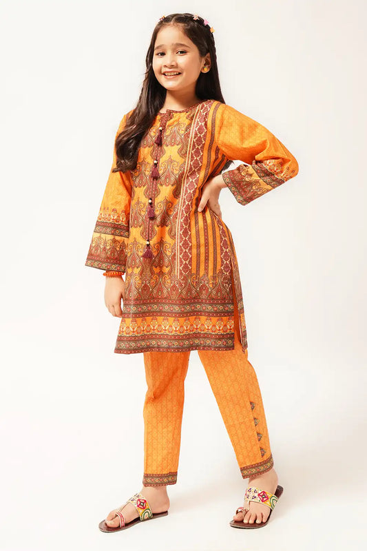 2 Piece Lawn Digital Printed Suit WRTW-080