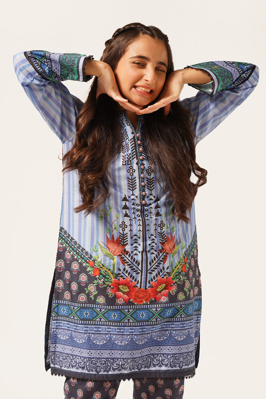 2 Piece Suit Digital Printed Lawn WRTW-084