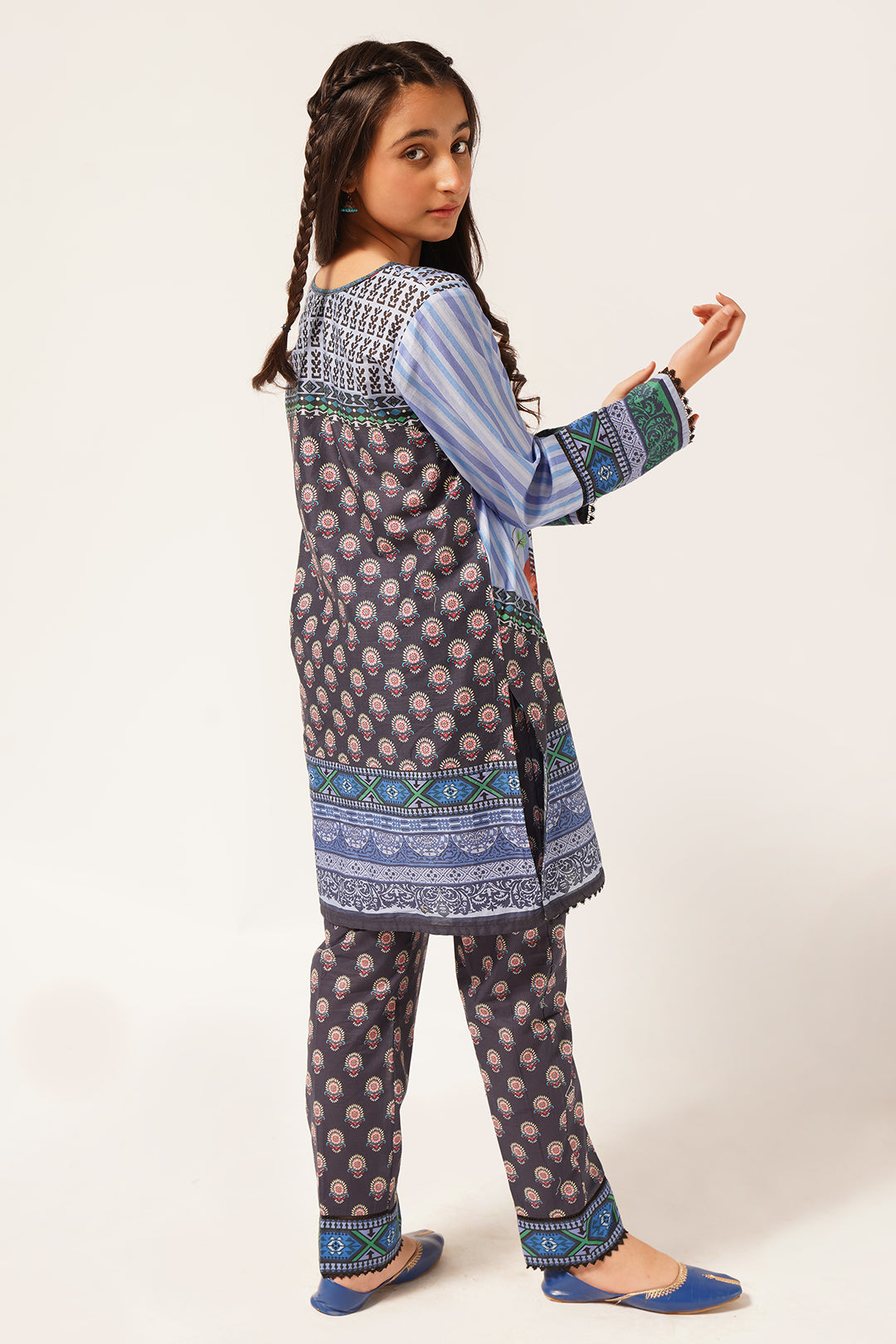 2 Piece Suit Digital Printed Lawn WRTW-084