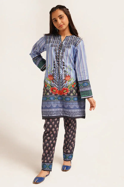 2 Piece Suit Digital Printed Lawn WRTW-084