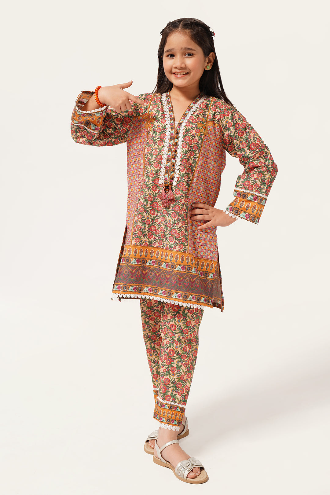 2 Piece Digital Printed Lawn Suit WRTW-087