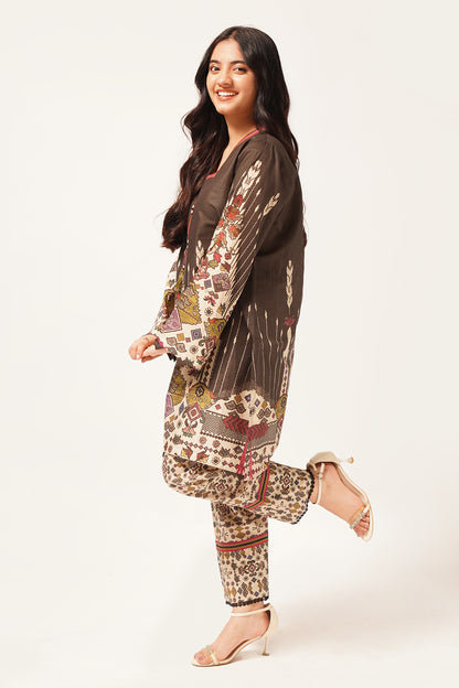 2 Piece Suit Digital Printed Lawn WRTW-088