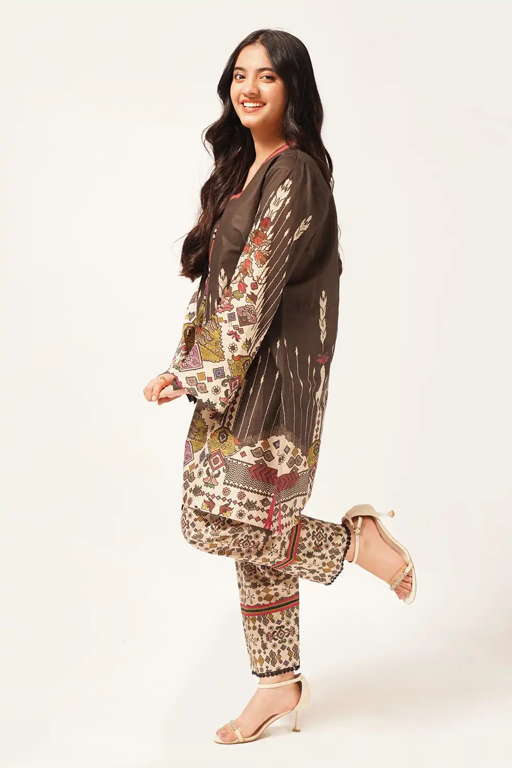 2 Piece Suit Digital Printed Lawn WRTW-088