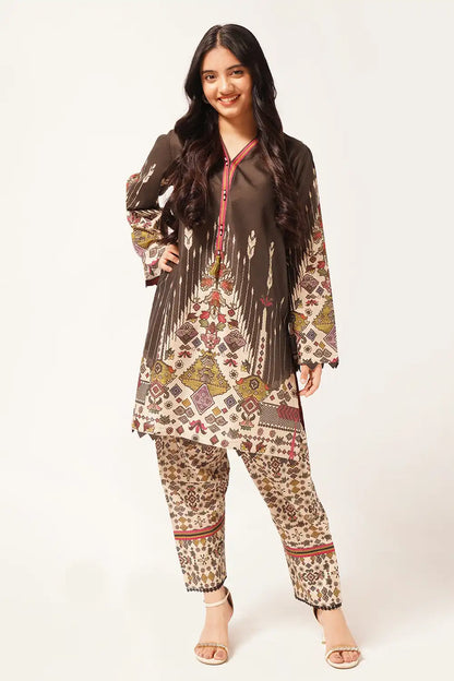 2 Piece Suit Digital Printed Lawn WRTW-088