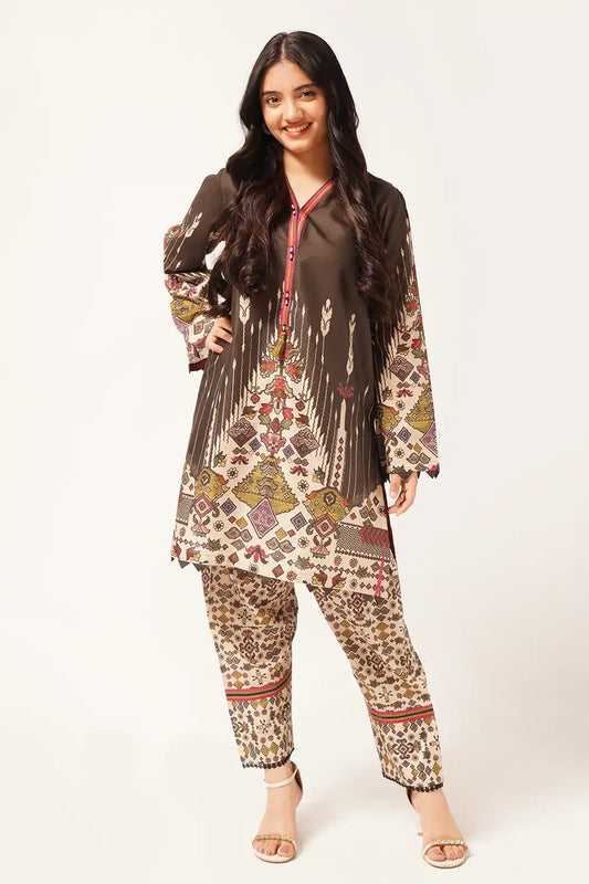 2 Piece Suit Digital Printed Lawn WRTW-088
