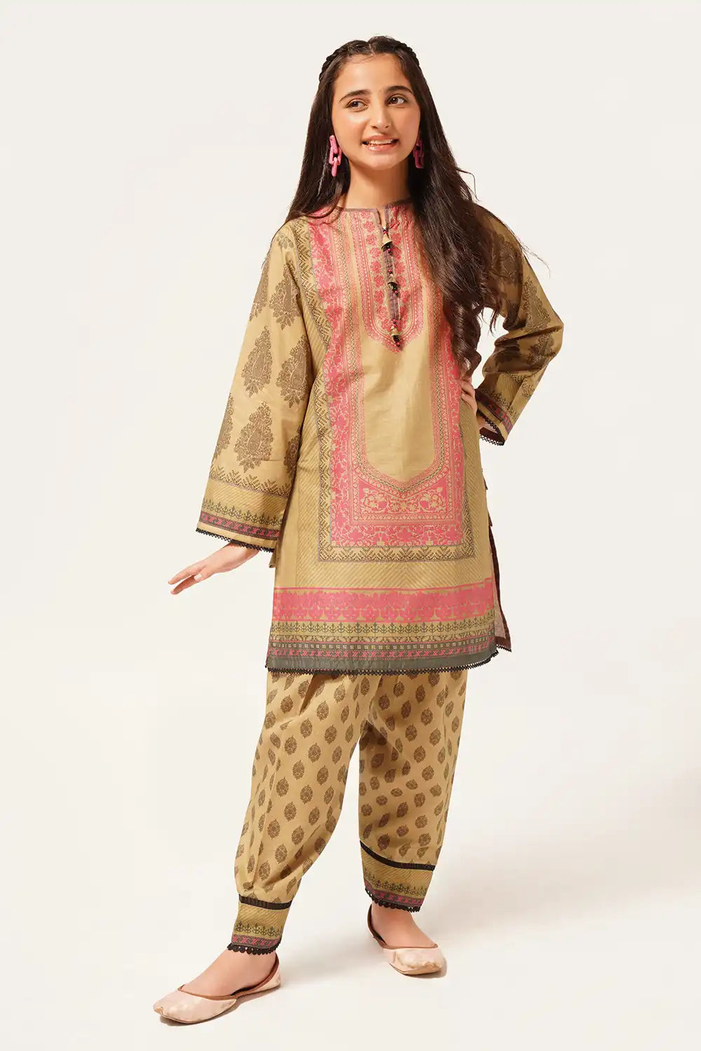 2 Piece Suit Digital Printed Lawn WRTW-089