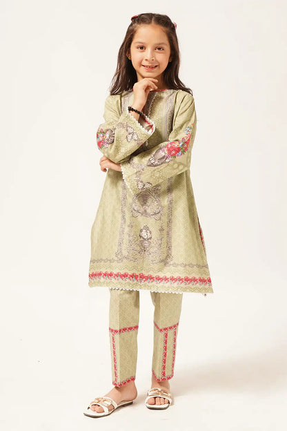 2 Piece Suit Digital Printed Lawn WRTW-091