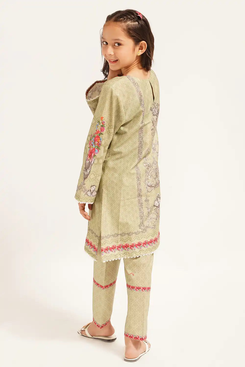 2 Piece Suit Digital Printed Lawn WRTW-091