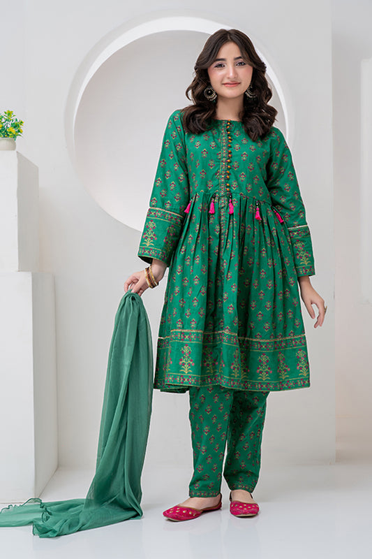 JK-PRT-014, TRADITIONAL PISHWAS, 3 PCS TABLE PRINT